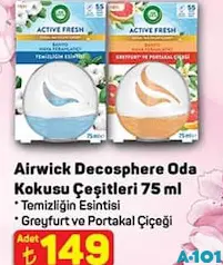 AİRWİCK DECOSPHERE ODA KOKUSU ÇEŞİTLERİ 75 ML